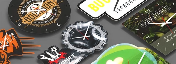 Acrylic Clocks