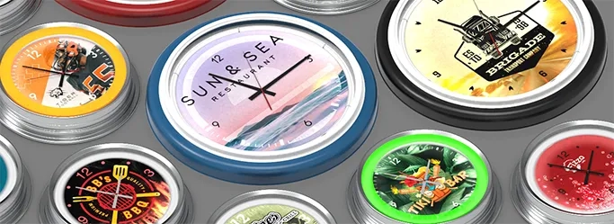 Neon Clocks