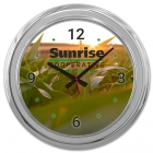 22″ Chrome Jumbo Clock