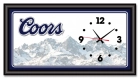 Backlit Illuminated Clock - 24" x 13"