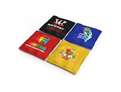 Corn Toss Bag Set w/Full Color Print Logo - Set of 8