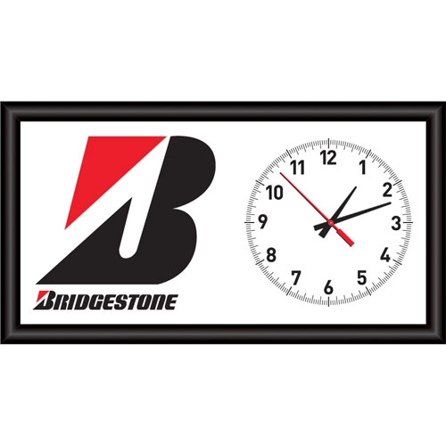 Open Face Wood Clock 22″ x 12″