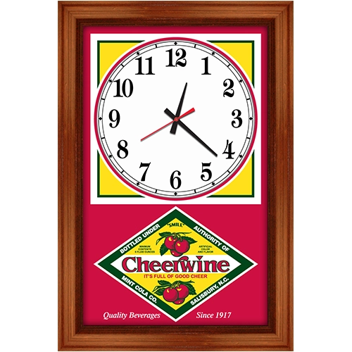 Solid Wood Framed Clock 13″ x 19″