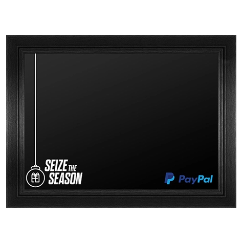Wood Framed Chalkboard 12″ x 16″